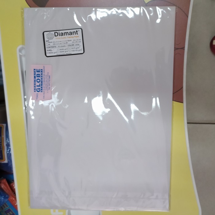 

Kertas Kalkir A3 Diamant Isi 50 Sheets