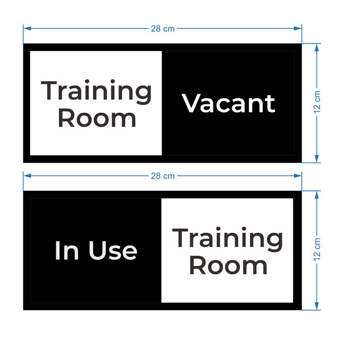 

Sign Ruang Meeting Slide - In Use / Vacant - Akrilik