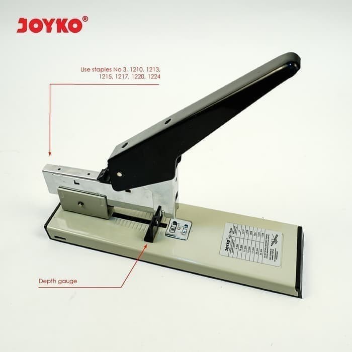 

Joyko Heavy Duty Stapler Stepler Heavy Duty Hd-12N/24 Staples Besar
