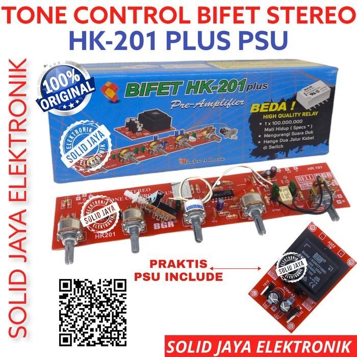TONE CONTROL BIFET HK-201 STEREO HK 201 HK201 PLUS PSU REGULATOR BELL