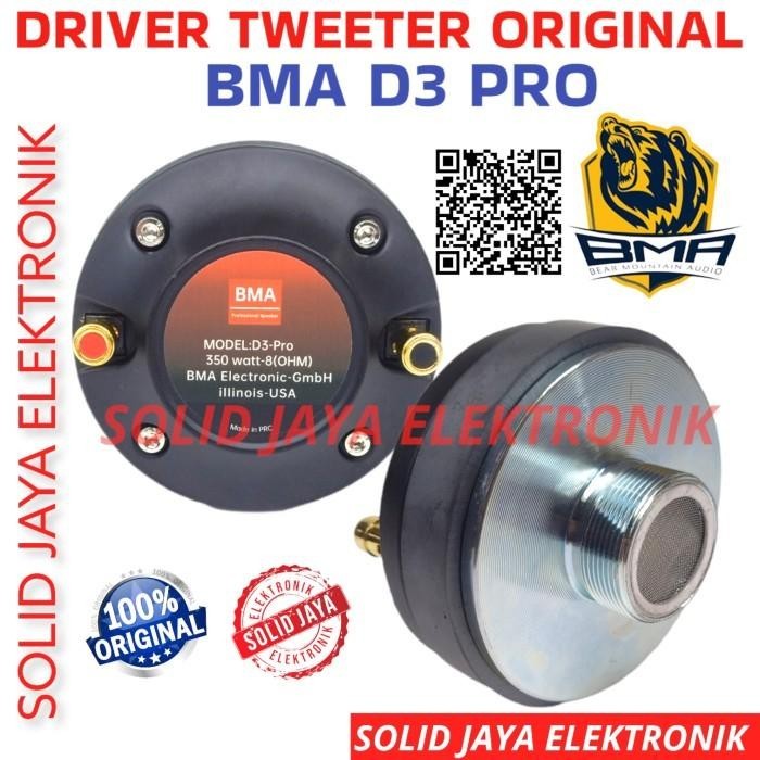 DRIVER TWEETER BMA D3 PRO TWITER TWETER HIGH HI D-3 ORIGINAL ASLI ORI