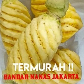 

Buah nanas segar palembang asli sudah kupas & parut per buah