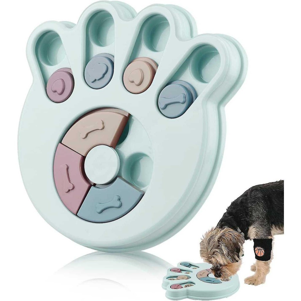 YNMT Mainan Anjing Pintar Interactive Dog Puzzle Toy Paw Shaped WO-228 Mainan Bentuk Kucing Galak Be