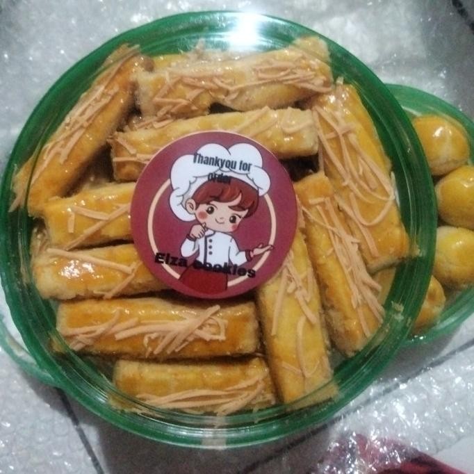 

Terlaris Promo!!!!Kue Kastengel/Kue Kering 250 Gram(1/4 Kiloan Dalam Stoples Berkualitas