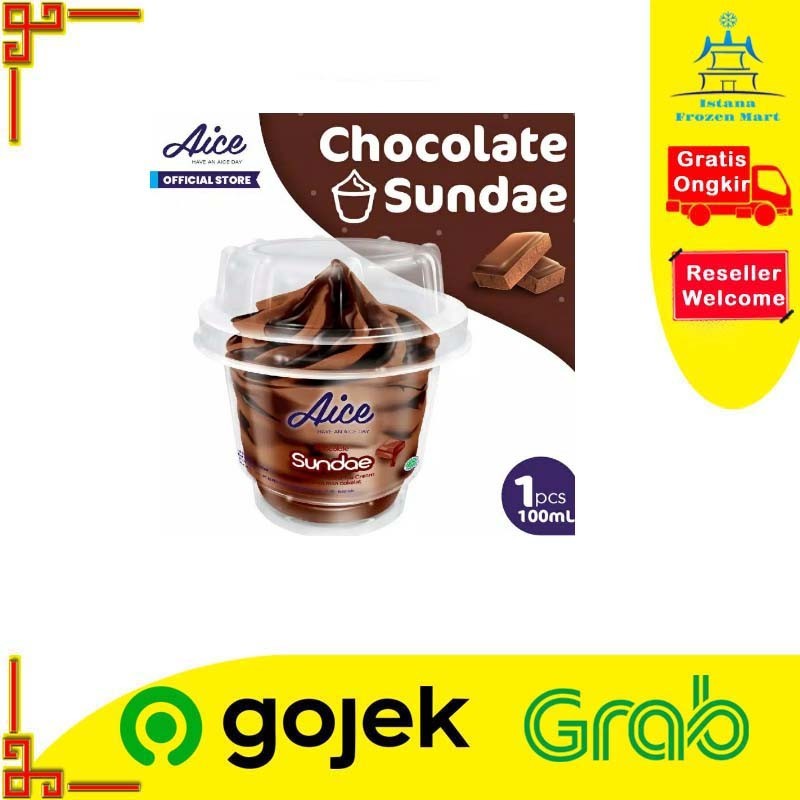 

Chocolate Sundae AICE Es Krim 150 GR