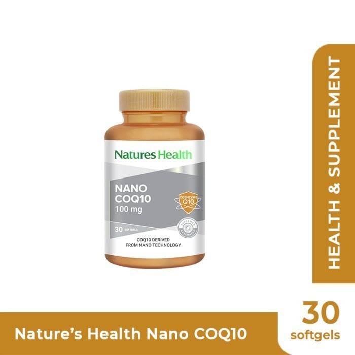 Natures Nature'S Nature Health Nano Coq10 60Mg Isi 30 Original