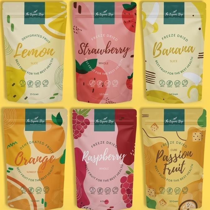 

TheOrganicStop Hampers Parcel Healthy Snacks Buah isi 3 pcs campur