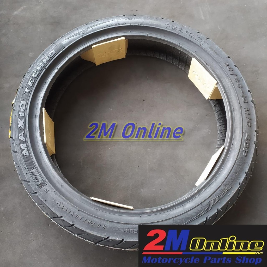 Ban Tubeless 80/90-14 40P Maxio Techno Aspira