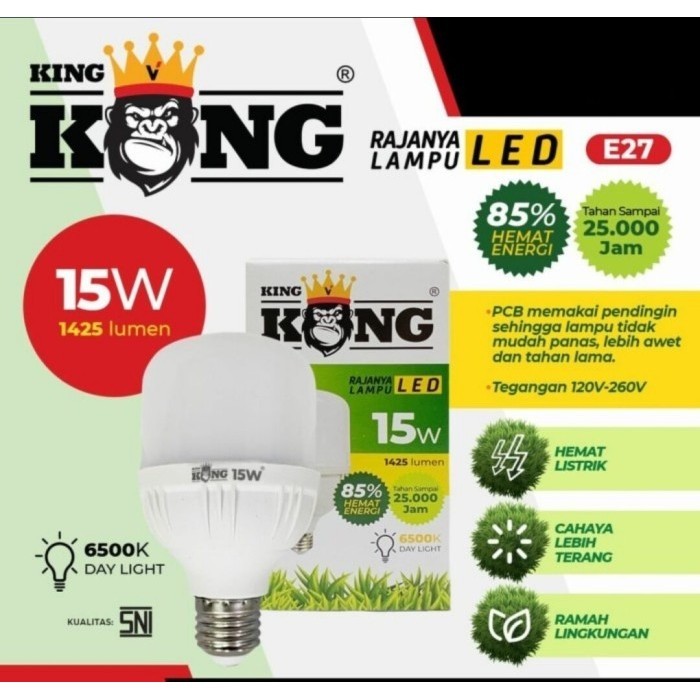 

Lampu King Kong Led 15 Watt