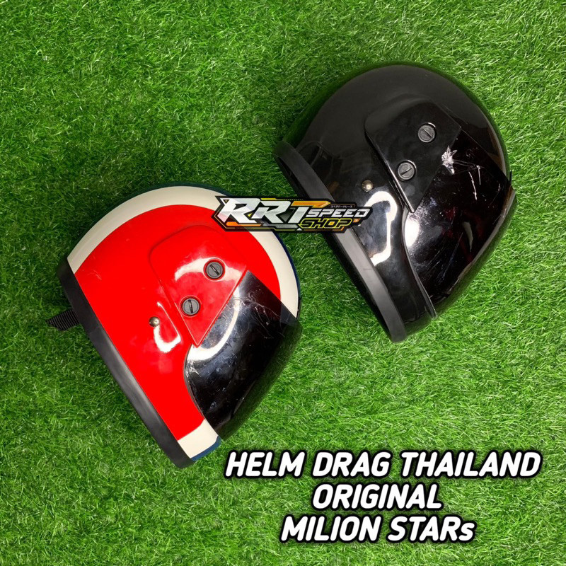 HELM HELMET MINI KECIL DRAG BIKE THAILAND RACING
