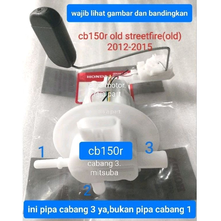 fuel pump cb150r old streetfire fulpom cb150r old lampu bohlam pompa bensin cb150r old pipa cabang t