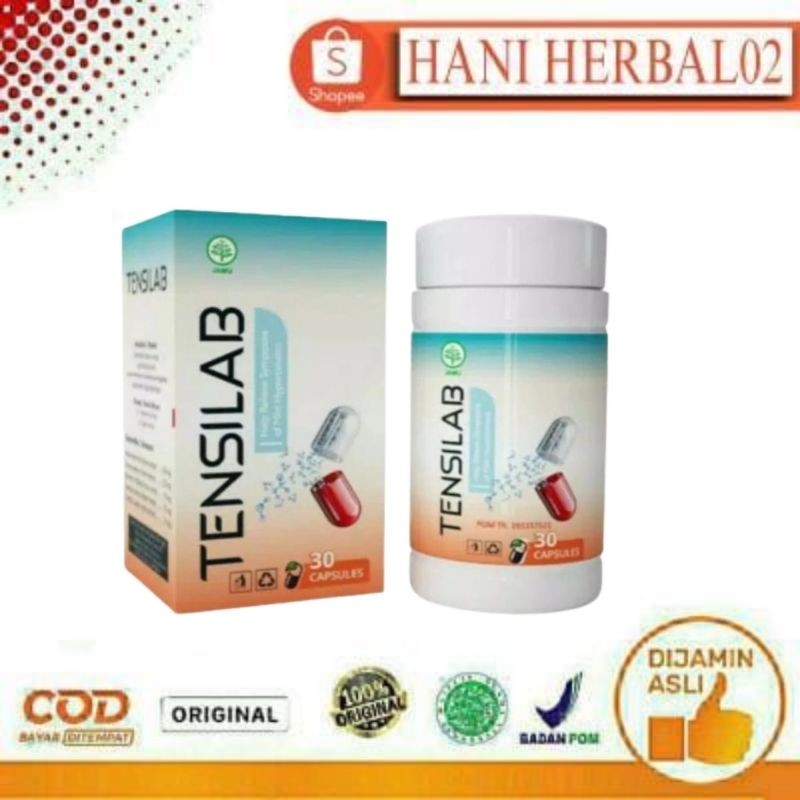 Tensilab Asli Herbal Original Obat Hipertensi Darah Tinggi Ampuh Asli Original