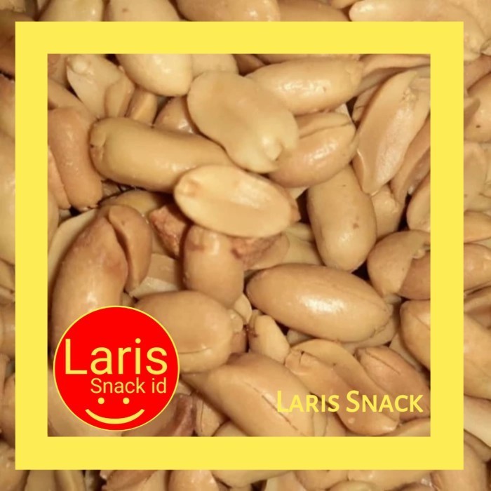 

1Kg Kacang Bali 2 Varian Rasa (Asin & Manis) Kacang Bawang Asin