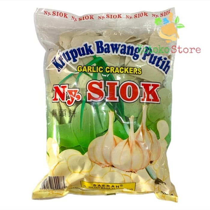 

Kerupuk Bawang Putih Ny. Siok 500Gr