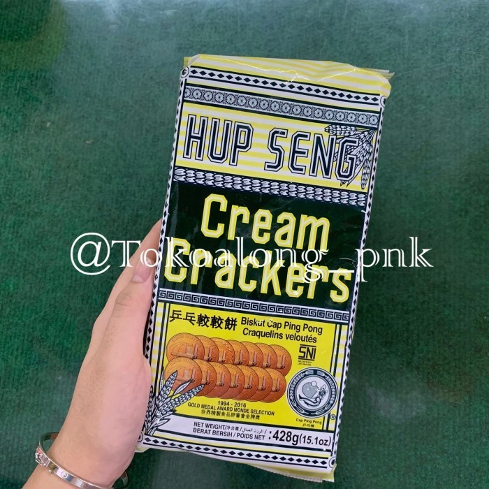 

:>:>:>:>] HUP SENG CREAM CRACKERS - BISKUIT CAP PING PONG