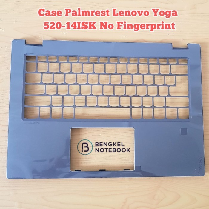 HARGA DISC - Case Palmrest Lenovo Yoga 520-14 520-14IKB Flex 5-1470 No Fingerprint
