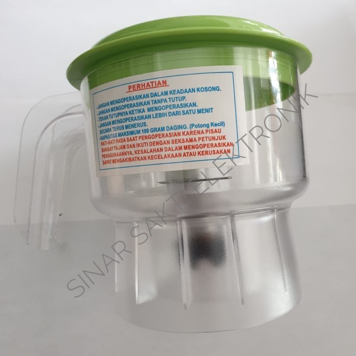 {{{{}}] Choper Blender Daging Miyako / Gelas Coper penggiling chopper bumbu