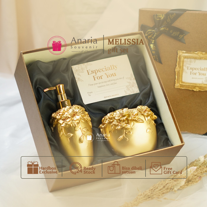 

Hampers Pernikahan Eksklusif Melissia Gift Set Kado Wedding Gift Nikah