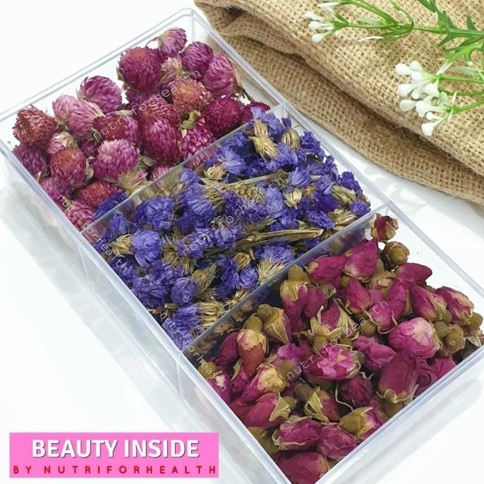 

Bundle Flower Tea Teh Bunga Mix Flower Tea Cocok untuk Hampers