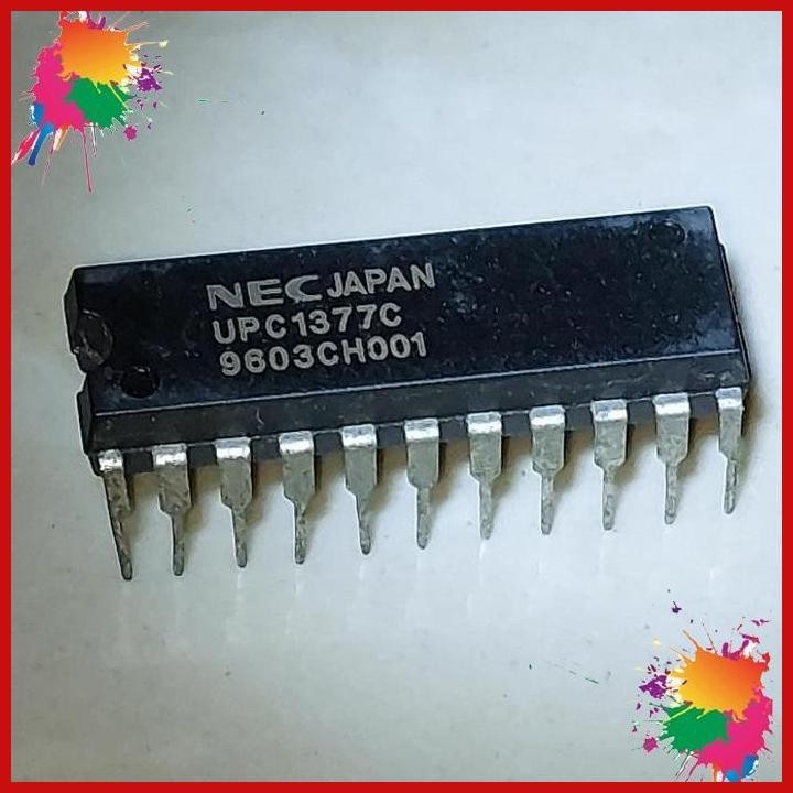 (STEL) UPC1377C UPC1377 NEC JAPAN UPC 1377C IC HORIZONTAL WARNA TV DIP-22