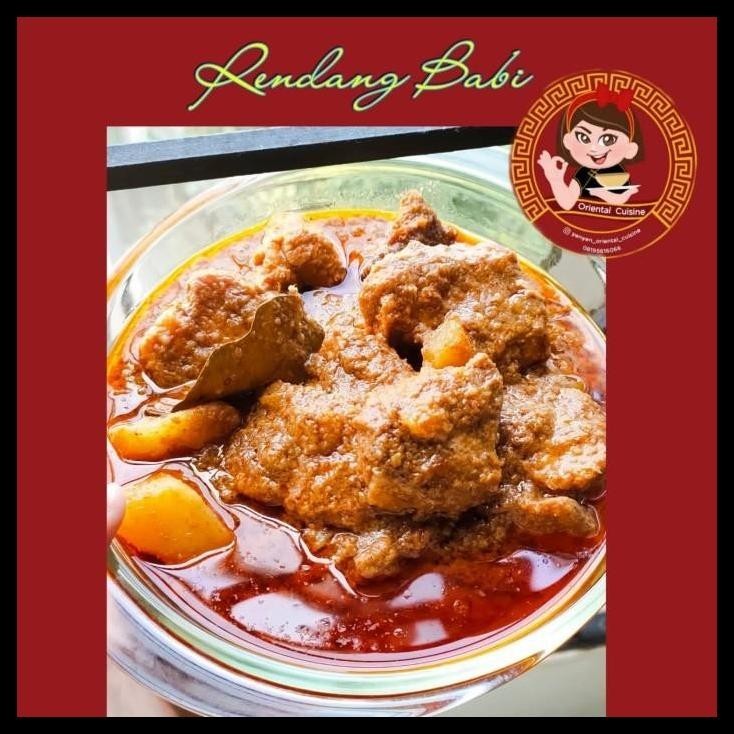 

READY STOK RENDANG BABI EMPUK /RENDANG BABI FULL BUMBU / RENDANG BABI KENTANG NON READYY