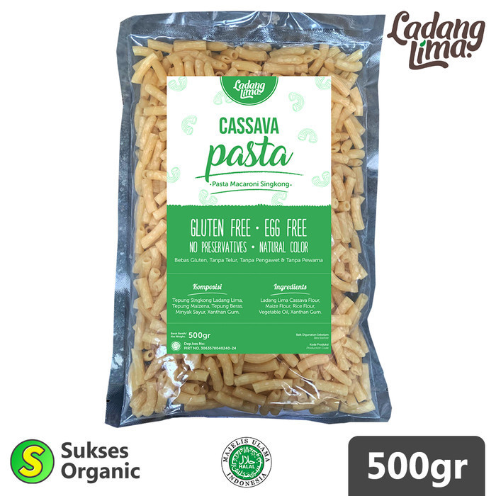

Macaroni Gluten Free Pasta Ladang Lima 500Gr