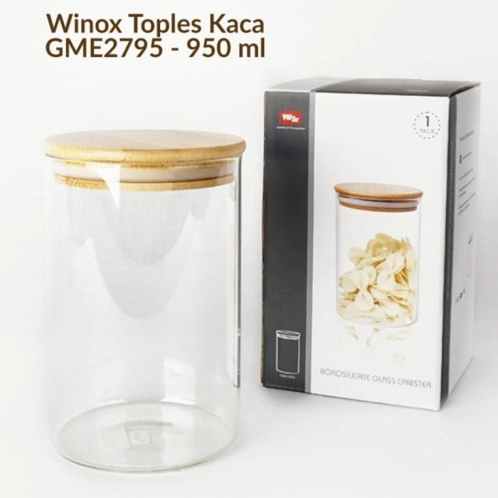 Winox Toples Kaca 950Ml