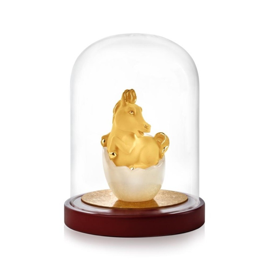 

Pajangan Baby Born Shio Kuda Lapis Emas 24 K (New Product)