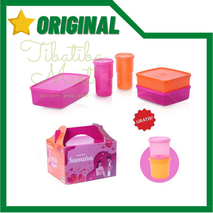 

Gift Set Kado Hampers Isi 7Pcs Botol Kotak Toples Samara Set