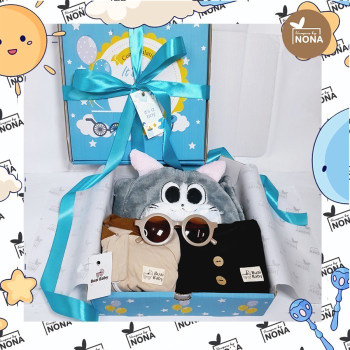 

Hampers Anak Bayi Laki-Laki Newborn 0-6 Bln Kado Lahiran Bayi Js