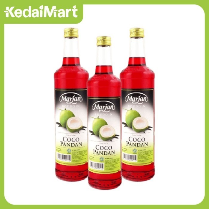 

Km Paket Marjan Sirup Coco Pandan 460 Ml X 3