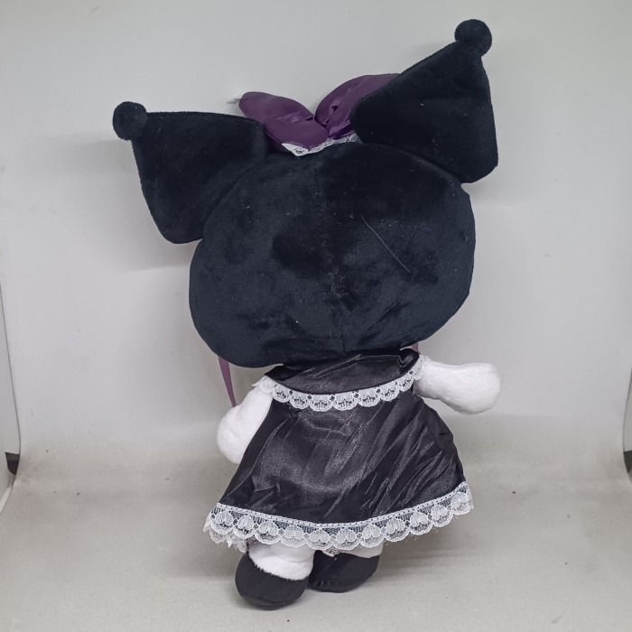Marwa - Boneka Kuromi Kecil Lolita Maid Sanrio Plush
