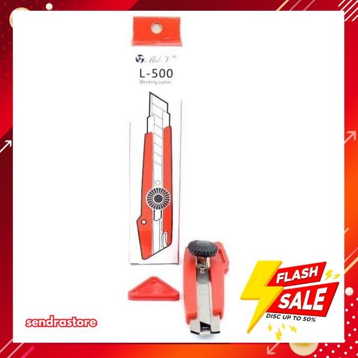 

PISAU CUTTER L - 500 MEL- V S1 /PISAU CUTTER BESAR / PISAU KATER BESAR BEST SELLER