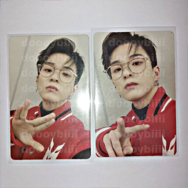photocard official asahi treasure - jakmer kepiting kacamatanya specs