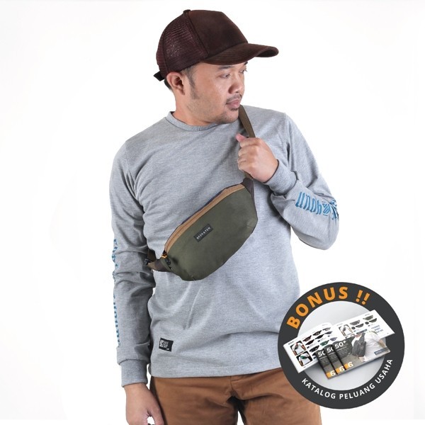 Tas Waist Bag Pria Montero Bag MR 211
