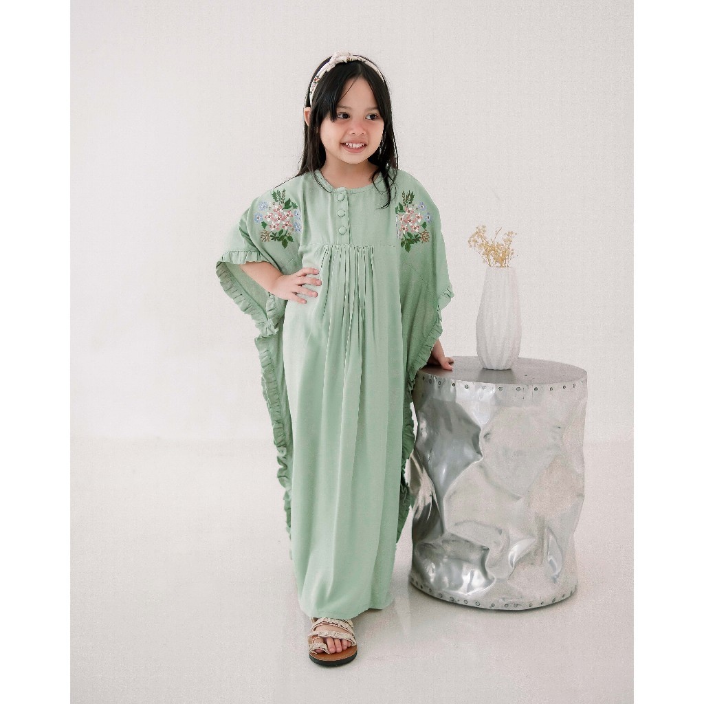 Kaftan Anak Perempuan 12 Thn Umur 5 6 Tahun 8 9 2 3 4 Games Umur13 14Th Ghamis Termurah Abaya Remaja