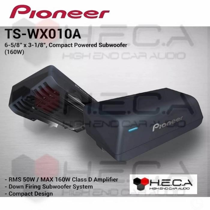 Pioneer Ts-Wx010A Sub Kolong Subwoofer Aktif Active Bass Audio Mobil