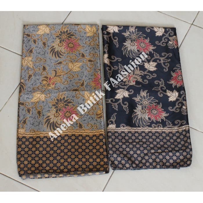 Rok Batik Wanita Kain Lilit Bahan Semisutra Silky Model Keong