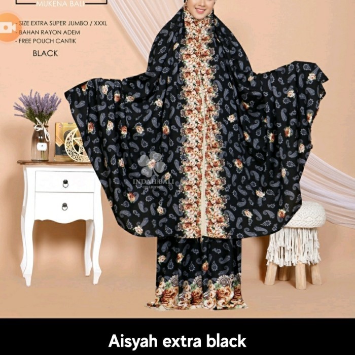 (Broum) Mukena Dewasa Rayon Jumbo Mekenah Promo Terbaru