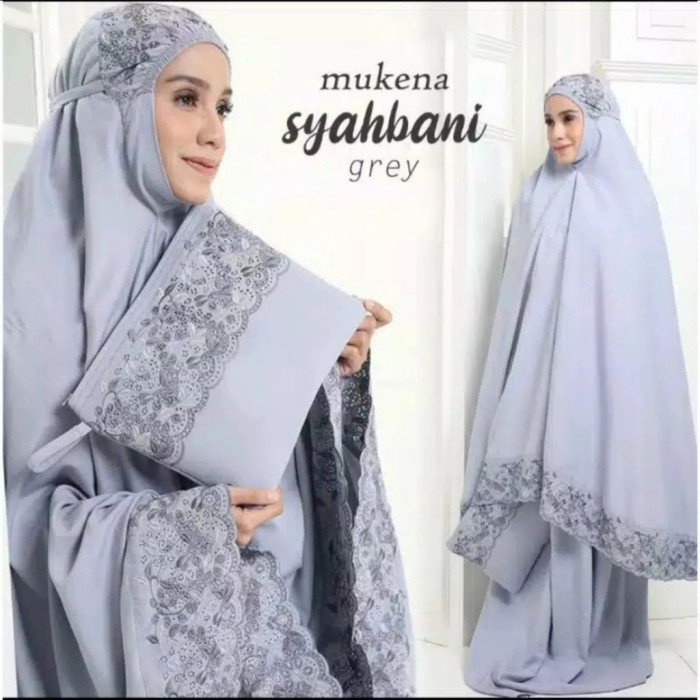 Mukena Dewasa Syahbani Ala Siti Khadijah Telekung Siti Khodijah