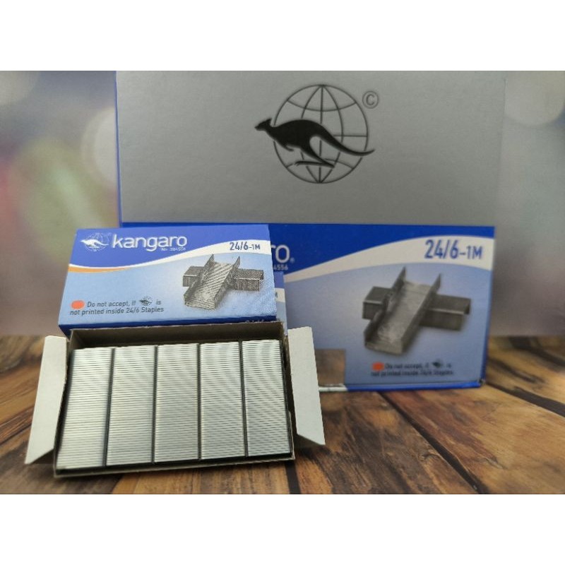 

Isi Staples Kangaro 24/6-1M perbox kecil