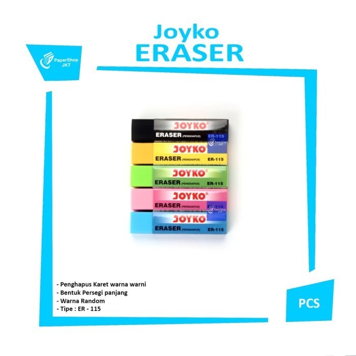 

Joyko - Eraser Er-115 Ghapus Cil - Box