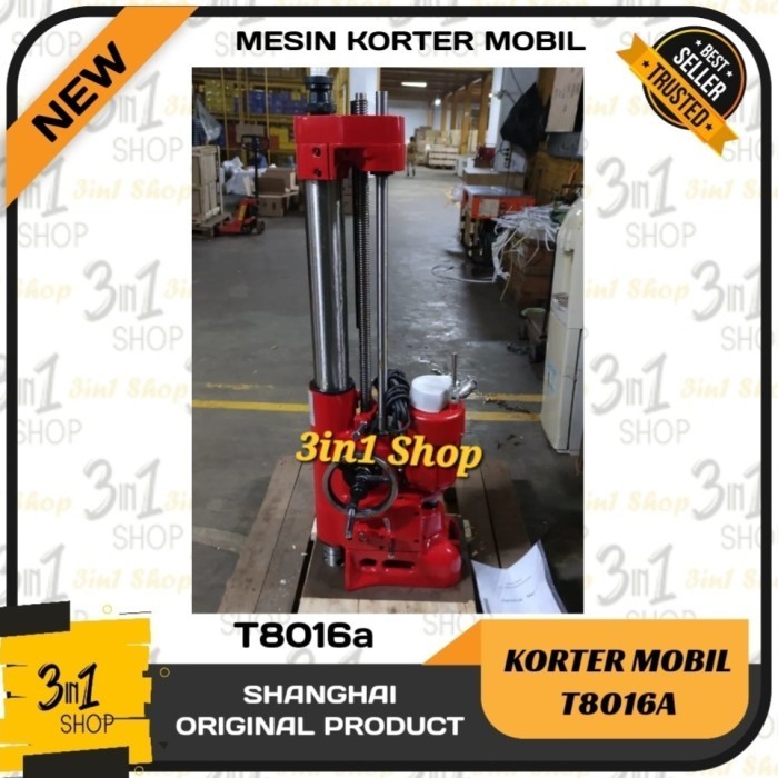 Mesin Korter Mobil T8016A / Alat Kolter / Cylinder Boring Shanghai Ori Original Dan Terpercaya