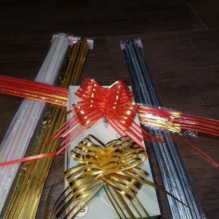 favorit] pita tarik pita natal pita kado lebar 3cm panjang 50 cm