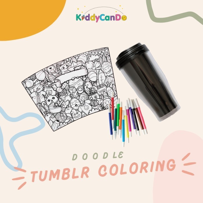 

Hasib - Diy Tumblr Coloring Mewarnai Botol Minum Anak