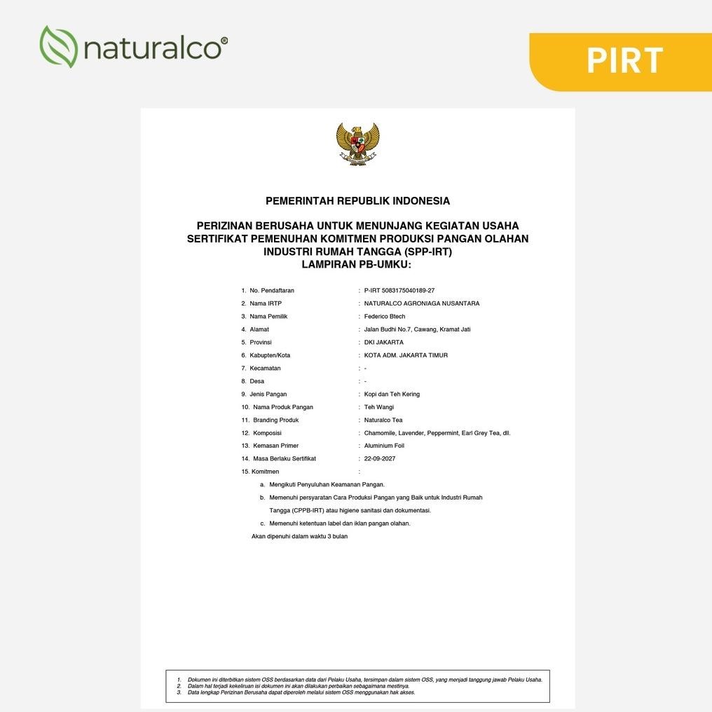

Ramadhan Sale Naturalco Chamomile Tea 30 Tea Bags | Teh Bunga Chamomile 30 Kantong Teh Untuk Insomnia {Naturalco Tea Series} | Garansi 100% Murni & Alami | Siap Seduh Tinggal Celup Murah