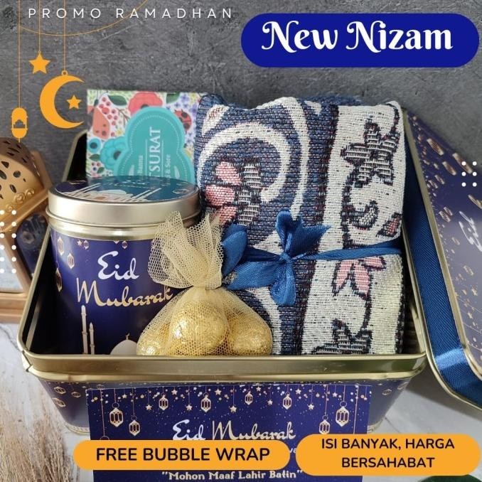 

Hampers Lebaran idul fittri kaleng Moon in blue -NIZAM