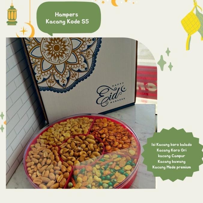 

GOSEND Parsel Lebaran HAMPERS RAMADHAN KAREEM kacang Mede S5