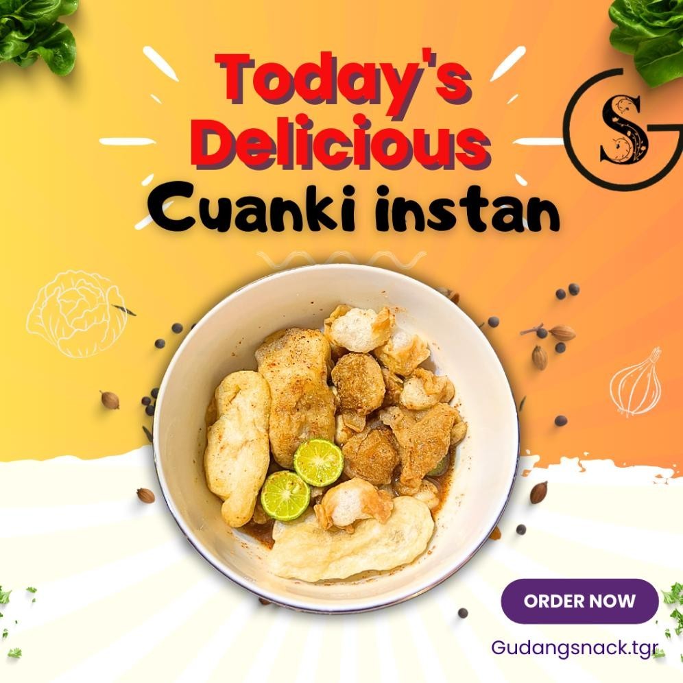 

Baru Paket 5 Bungkus Cuanki Instan Food Kaldu Pedas Stok Terbatas