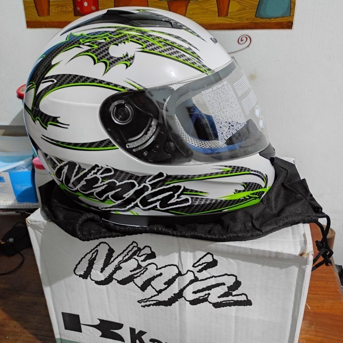 TERBARU helm full face ninja rr r original